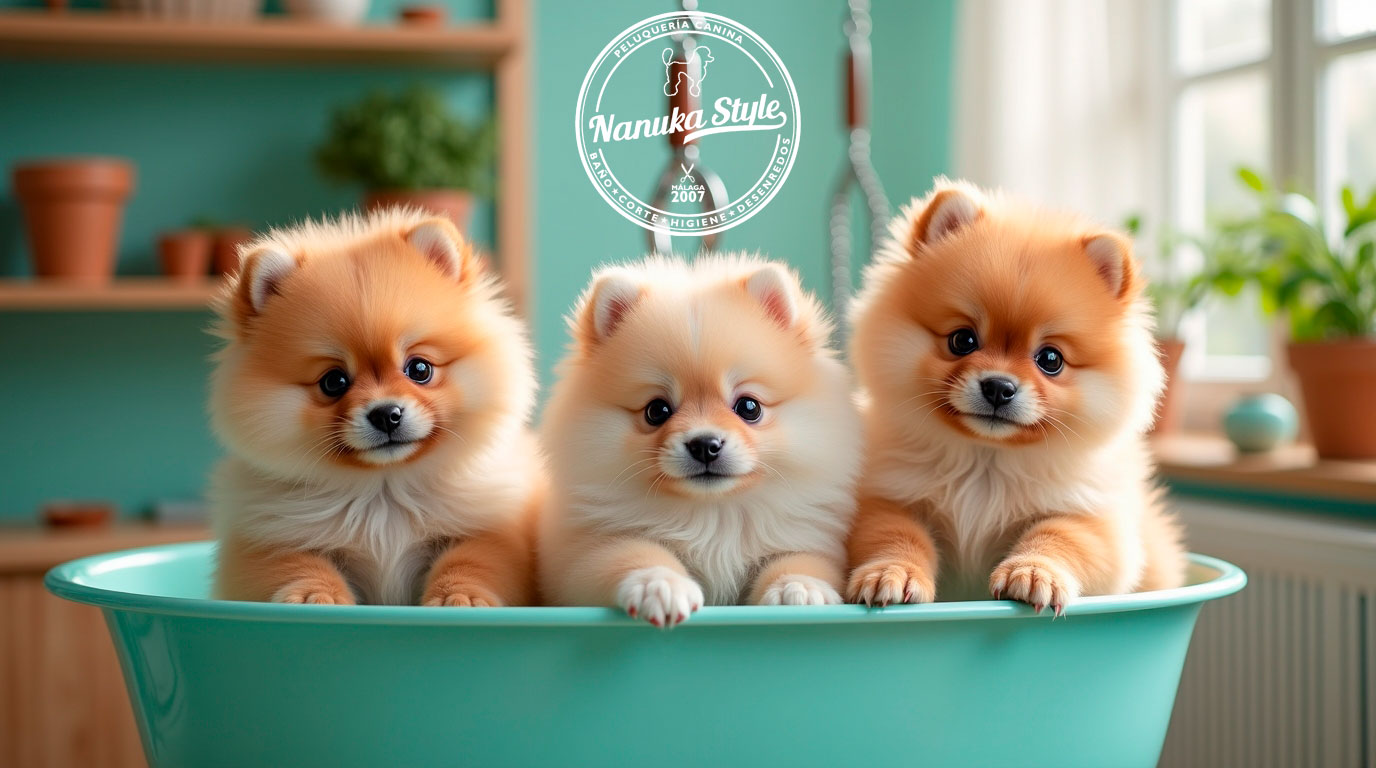 Peluquería canina especializada en la raza Pomerania